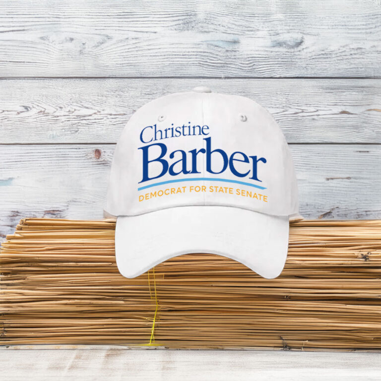Christine Barber Democrat For State Senate Hat