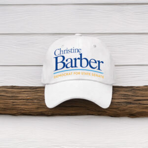 Christine Barber Democrat For State Senate Hat