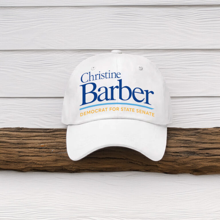 Christine Barber Democrat For State Senate Hat