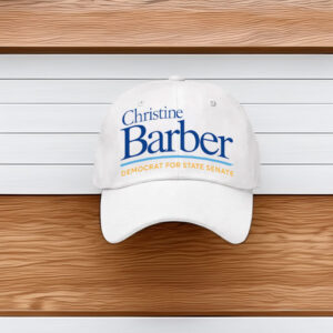 Christine Barber Democrat For State Senate Hat