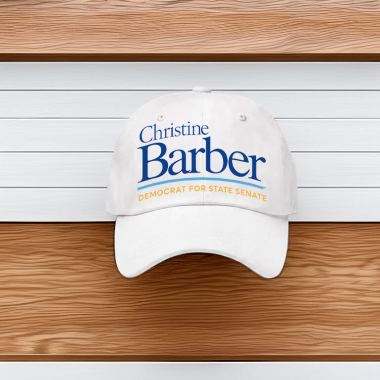 Christine Barber Democrat For State Senate Hat