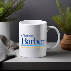 Christine Barber Democrat For State Senate Mug
