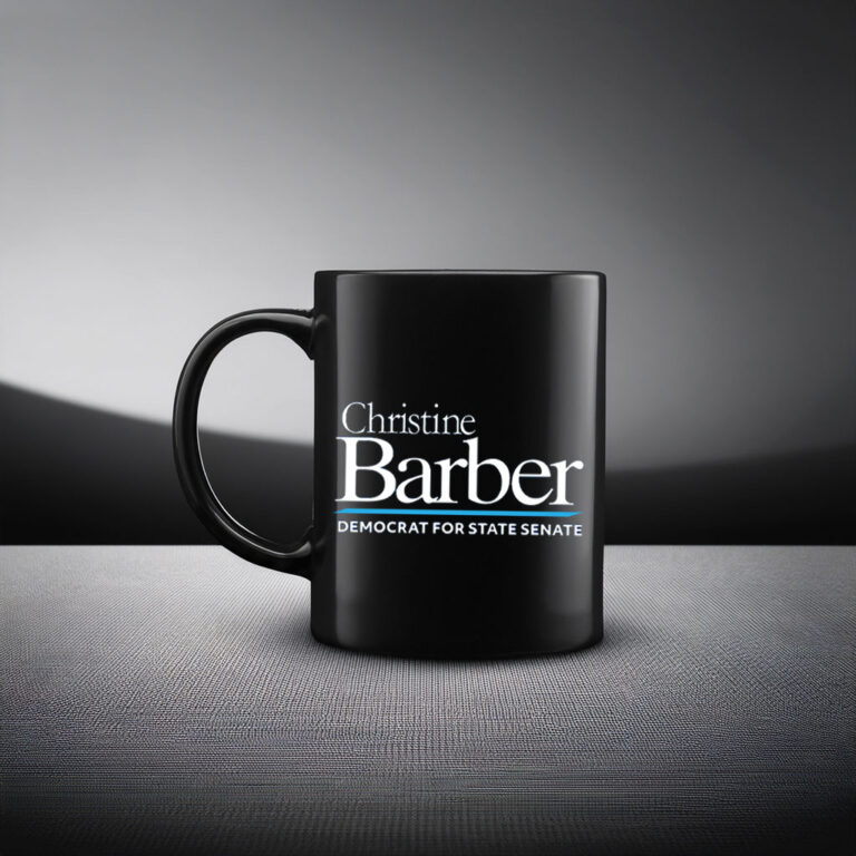 Christine Barber For State Senate Mug
