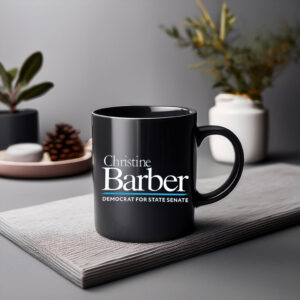 Christine Barber For State Senate Mug