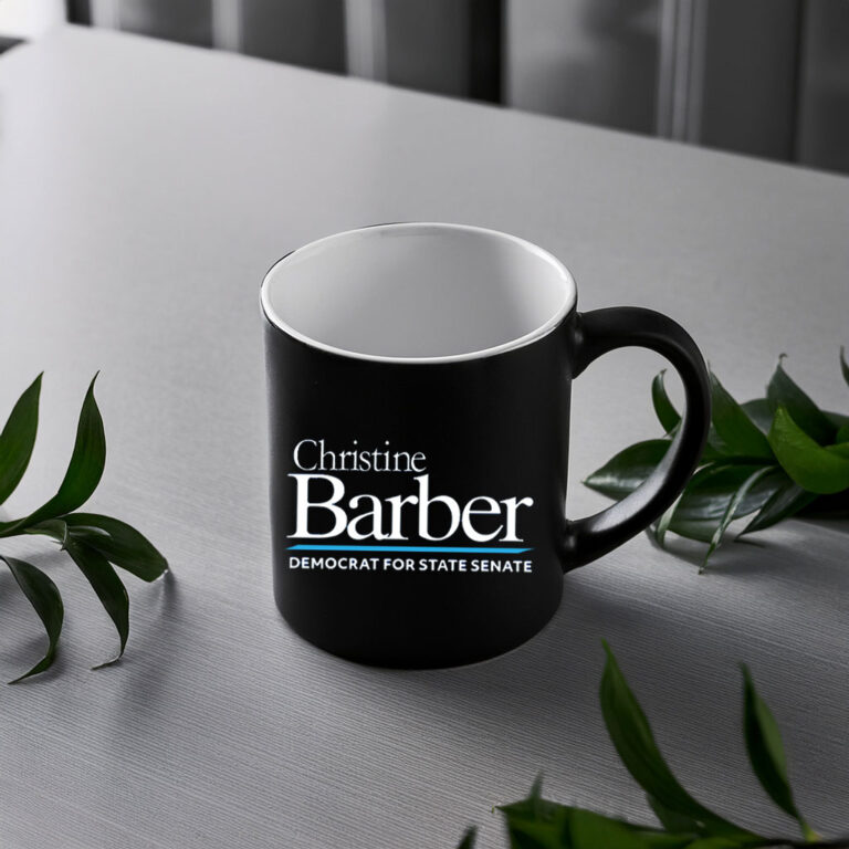 Christine Barber For State Senate Mug