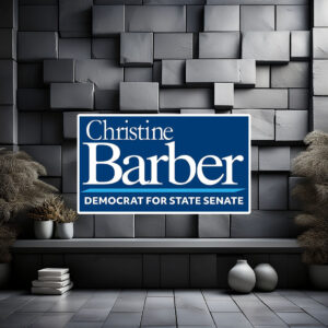 Christine Barber For State Senate Sticker