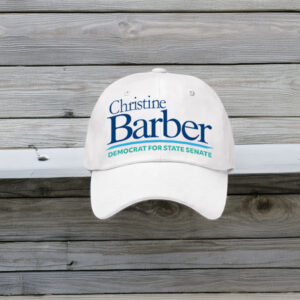 Vote Christine Barber Democrat For State Senate Hat